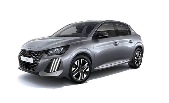 PEUGEOT 208 gris 2020